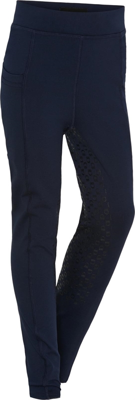 Equipage Molly ridetights med fullgrip til børn - Navy
